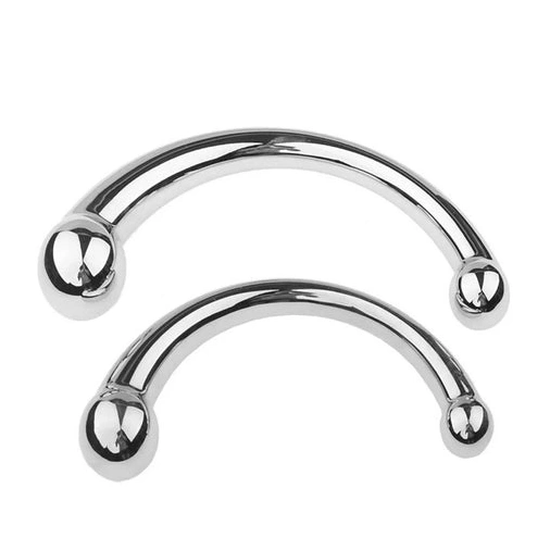 Hook Steel Anal Ended Elegant Stainless 5858 Double 0413